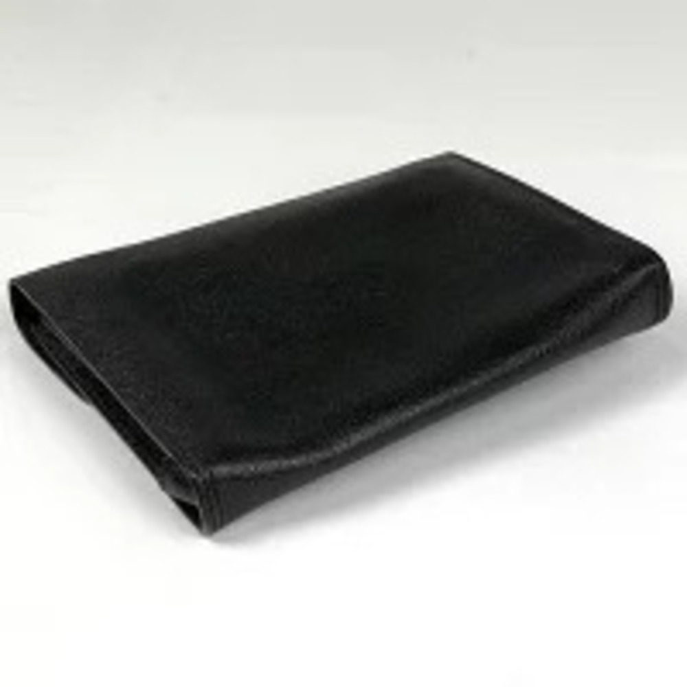 Salvatore Ferragamo Clutch Handheld Leather Bag Black Shoulder Black